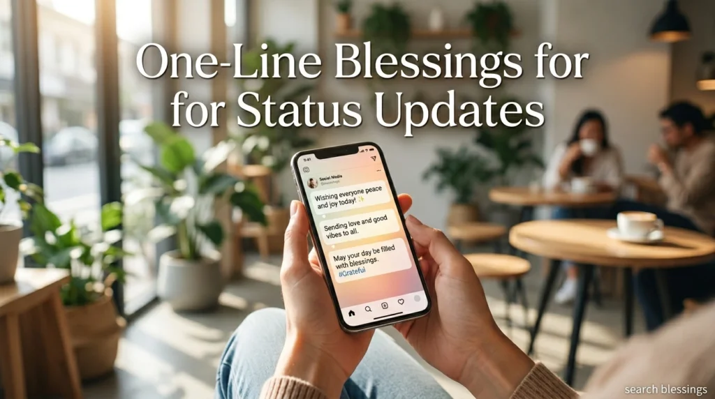 One-Line Blessings for Status Updates