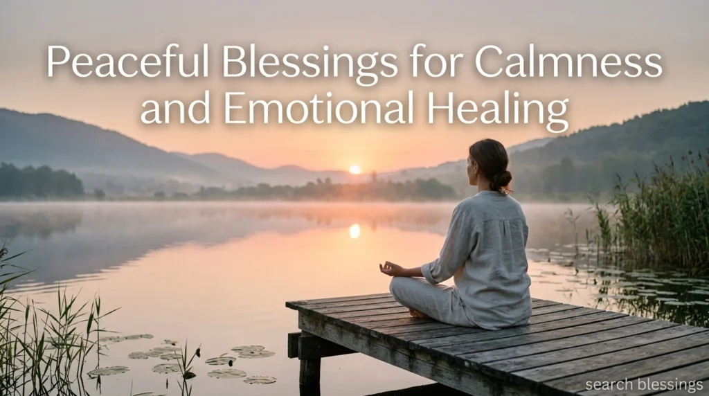 Peaceful Blessings for Calmness and Emotional Healing