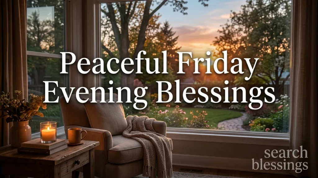 Peaceful Friday Evening Blessings