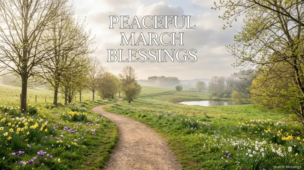 Peaceful March Blessings