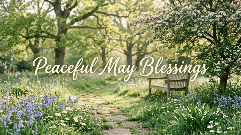 Peaceful May Blessings