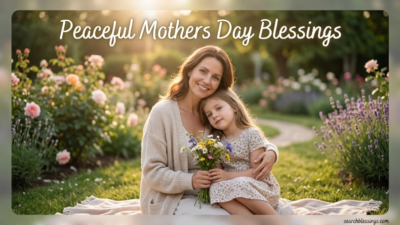 Peaceful Mothers Day Blessings