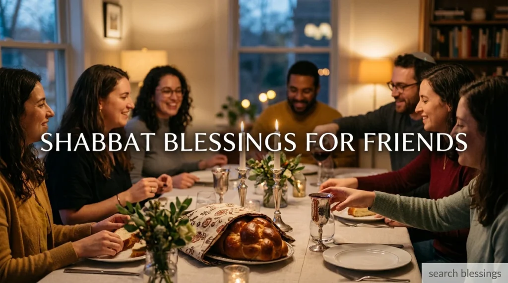 Shabbat Blessings for Friends