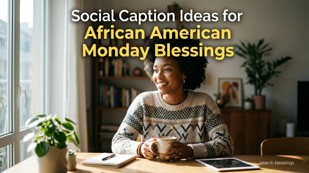 Social Caption Ideas for African American Monday Blessings