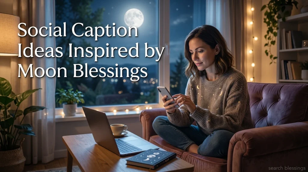Social Caption Ideas Inspired by Moon Blessings