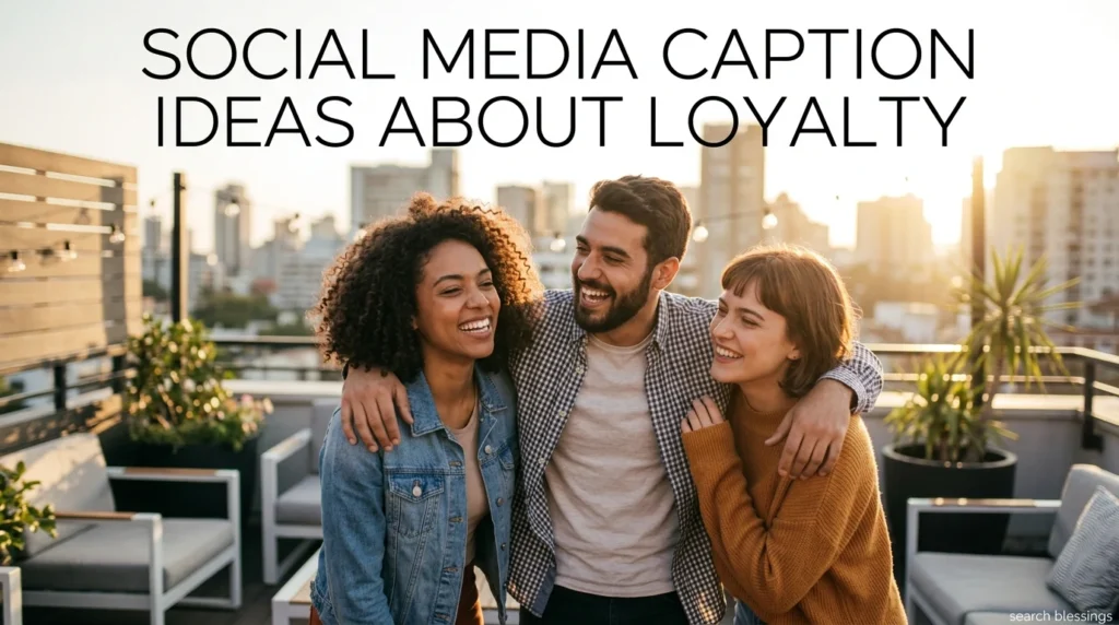 Social Media Caption Ideas About Loyalty