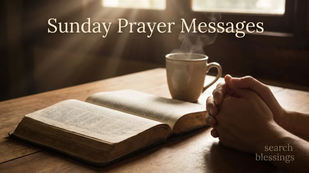 Sunday Prayer Messages