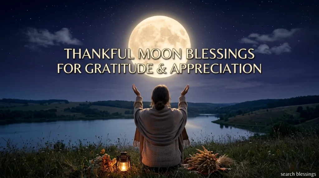 Thankful Moon Blessings for Gratitude & Appreciation