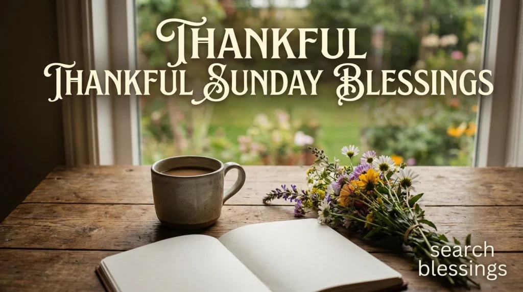 Thankful Sunday Blessings
