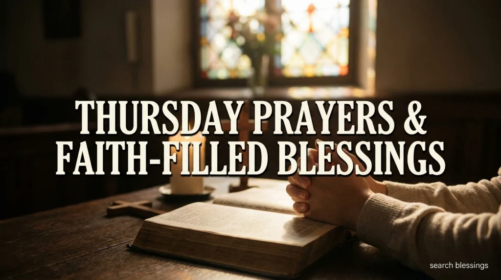 Thursday Prayers & Faith-Filled Blessings