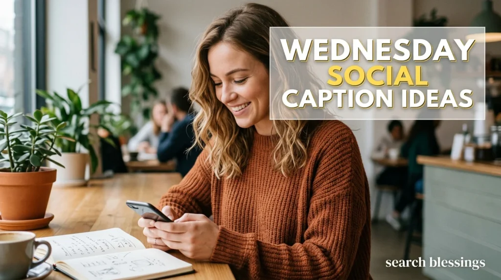 Wednesday Social Caption Ideas