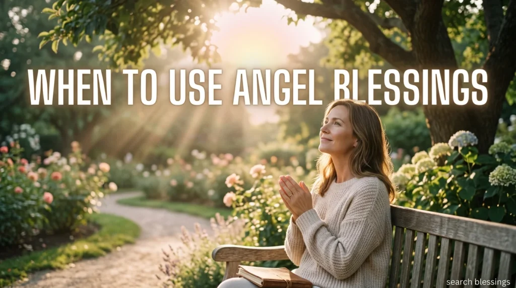 When to Use Angel Blessings