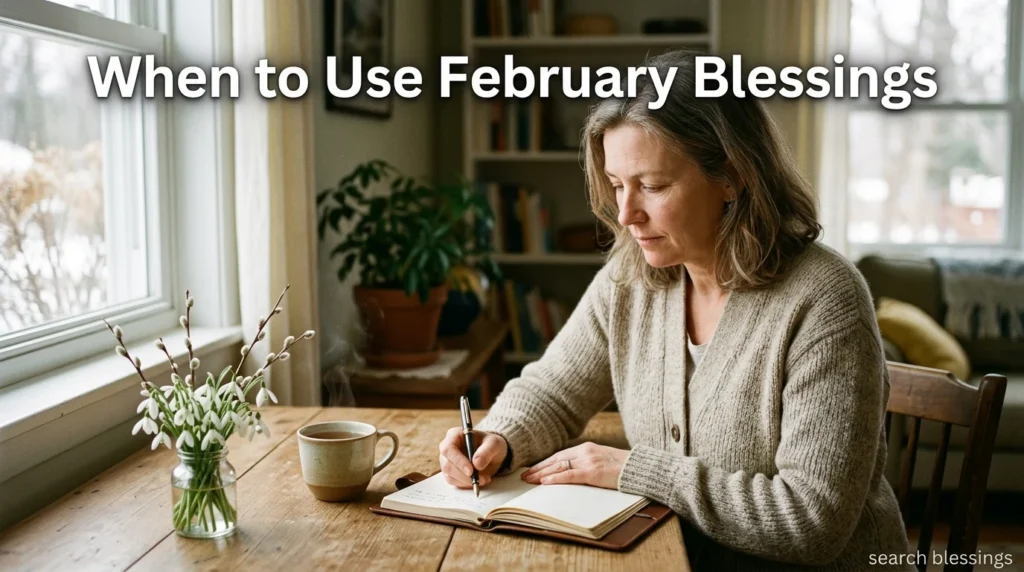 When to Use February Blessings