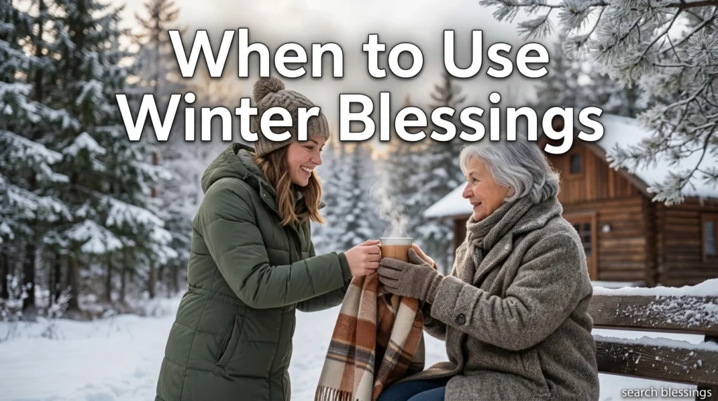 When to Use Winter Blessings