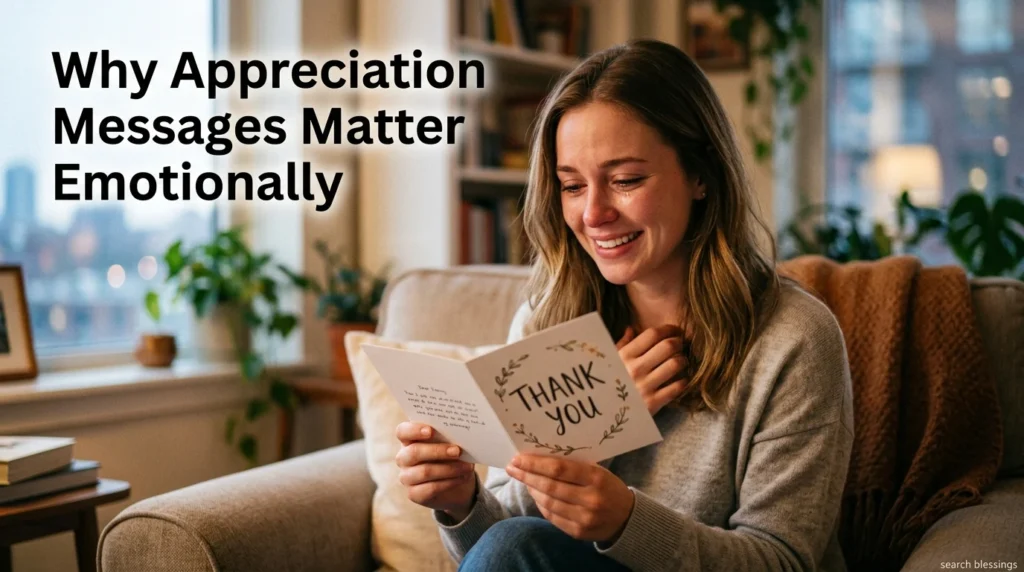 Why Appreciation Messages Matter Emotionally