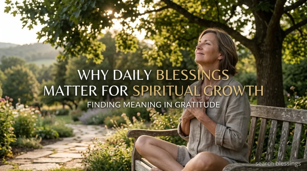 Why Daily Blessings Matter for Spiritual Growth