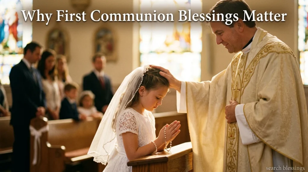 Why First Communion Blessings Matter