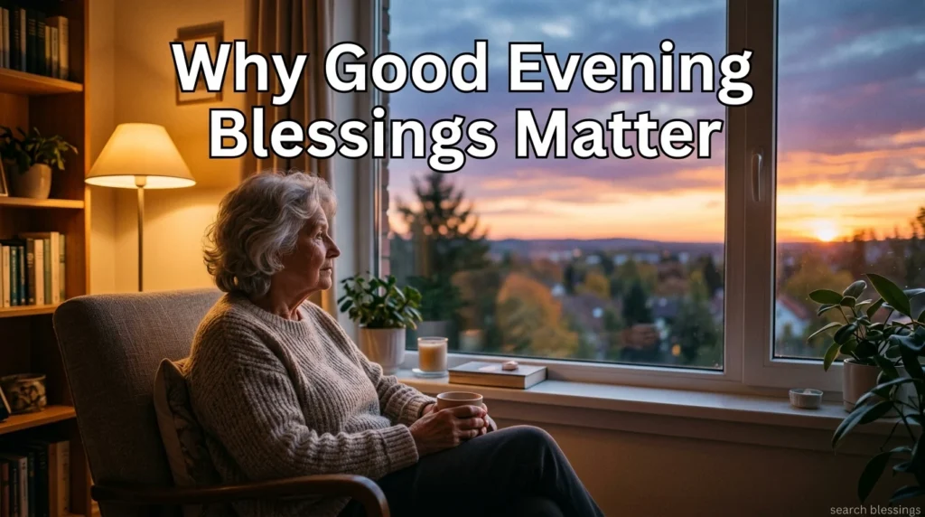 Why Good Evening Blessings Matter