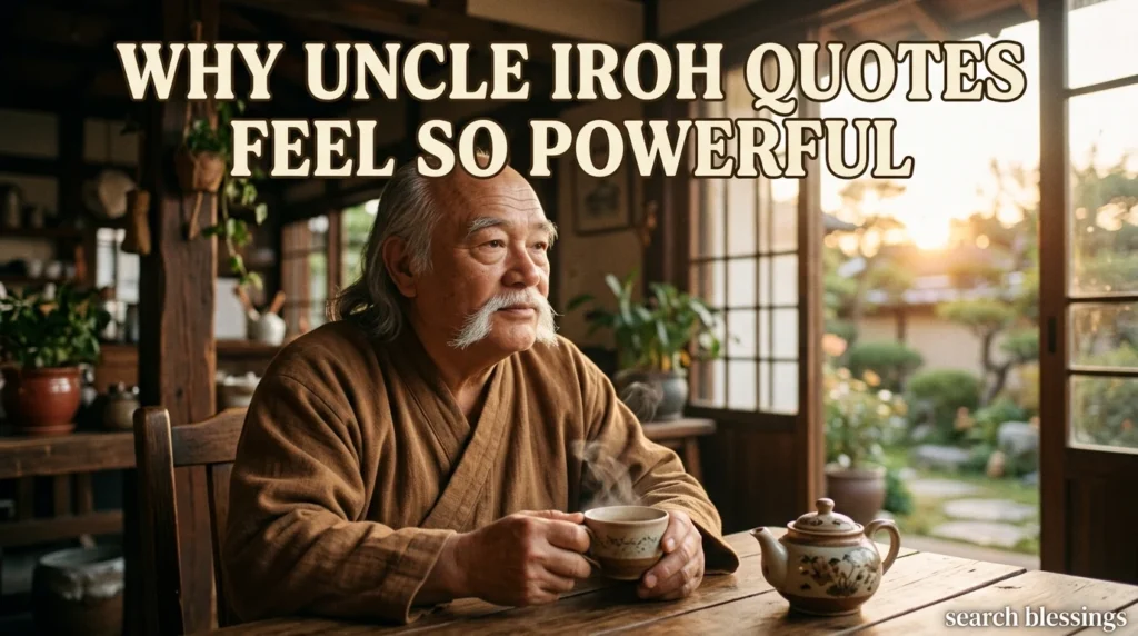 Why Uncle Iroh Quotes Feel So Powerful