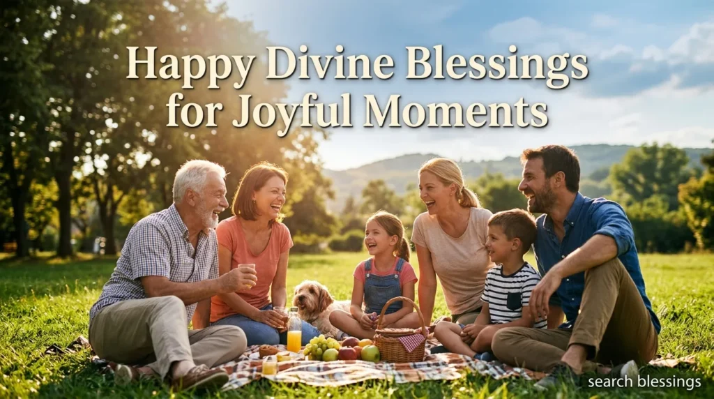 Happy Divine Blessings for Joyful Moments