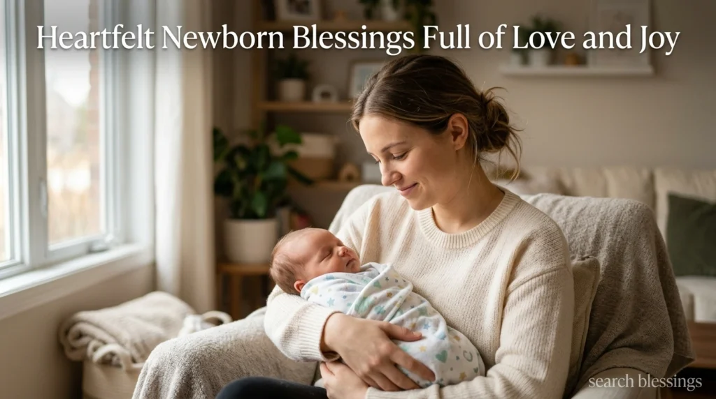 Heartfelt Newborn Blessings Full of Love and Joy