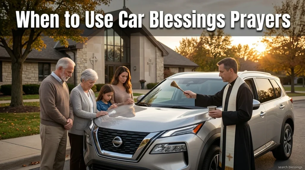 When to Use Car Blessings Prayers