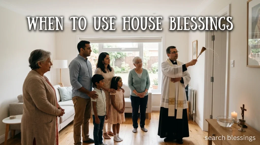 When to Use House Blessings
