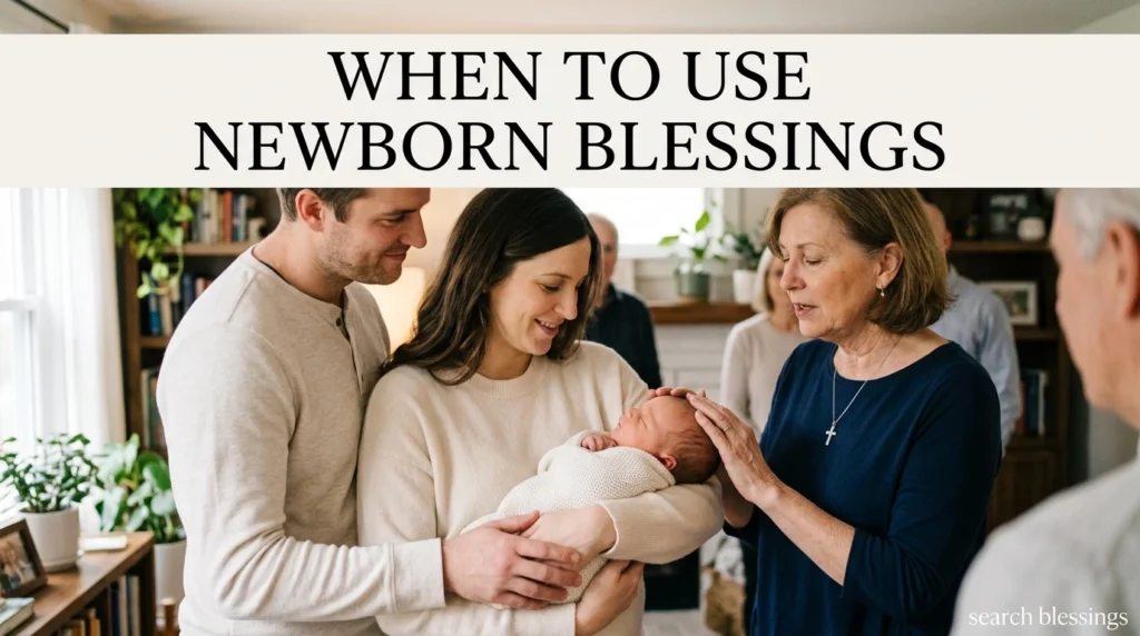 When to Use Newborn Blessings